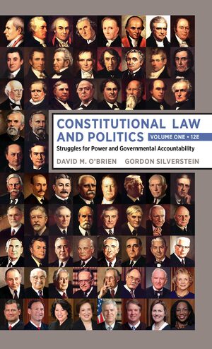 Constitutional Law And Politics David M O Brien Gordon Silverstein