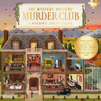 The Mystery Writers' Murder Club: A Whodunit Jigsaw Puzzle Cover