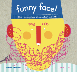 Thames & Hudson USA - Book - Funny Face!: Find the surprises! Draw, color  and fold!