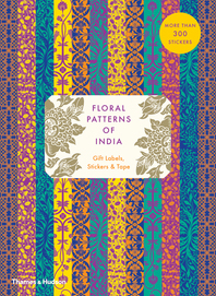 Floral Patterns of India: Gift Labels, Stickers and Tape Cover