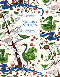 Swedish Modern: Estrid Ericson, Josef Frank, and Svenskt Tenn: A Coloring Book of Magical Interiors Cover