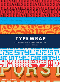 Type Wrap: 10 Sheets of Wrapping Paper with 12 Gift Tags Cover