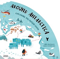 Around Antarctica: Exploring the Frozen South Cover