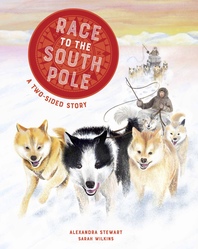 Race to the South Pole: A Two-­Sided Story Cover