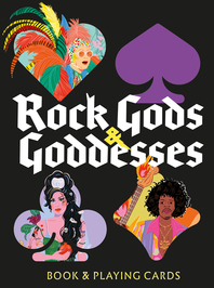Rock Gods and Goddesses: Book and Playing Cards Cover