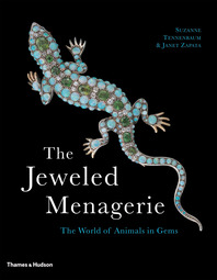 The Jeweled Menagerie: The World of Animals in Gems Cover